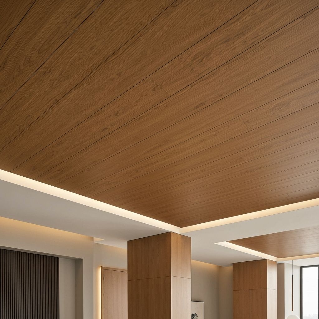 WPC Ceiling Panels Installation